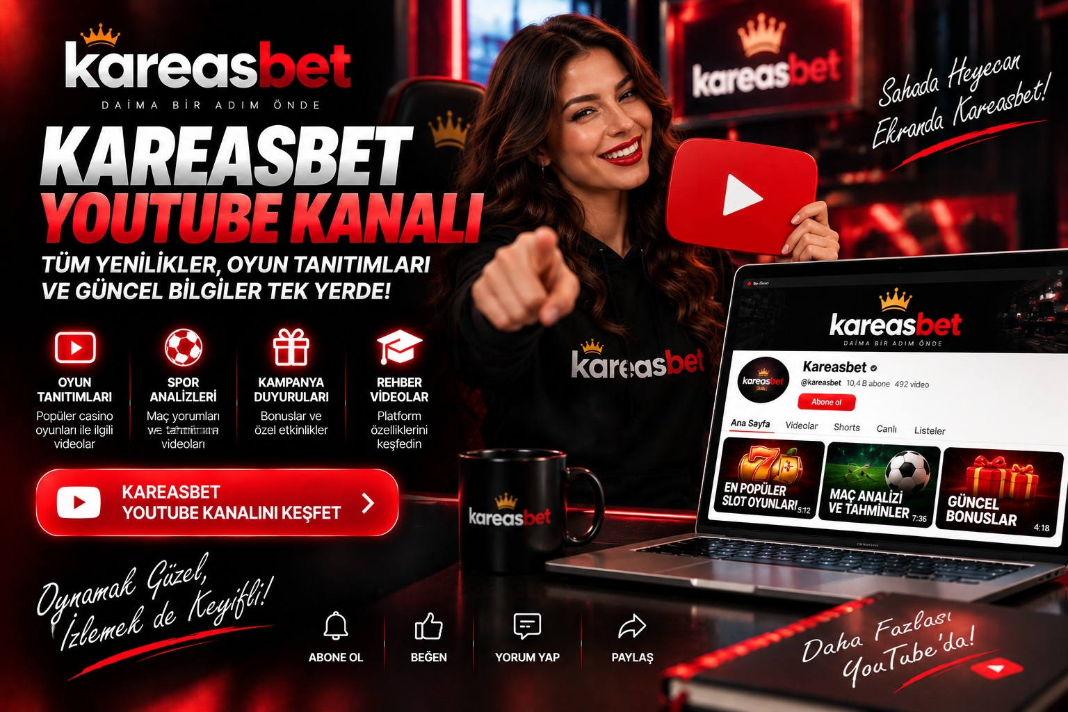 kareasbet youtube kanalı